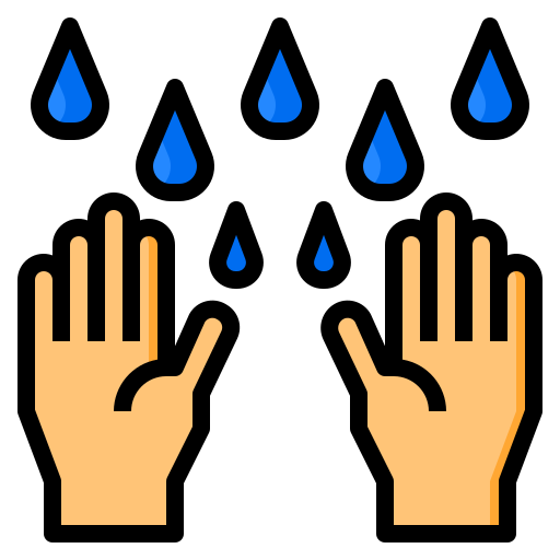 Washing hands